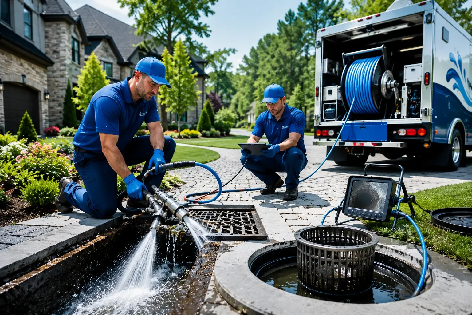 Local outdoor drain cleaning professionals in De Witt, MO